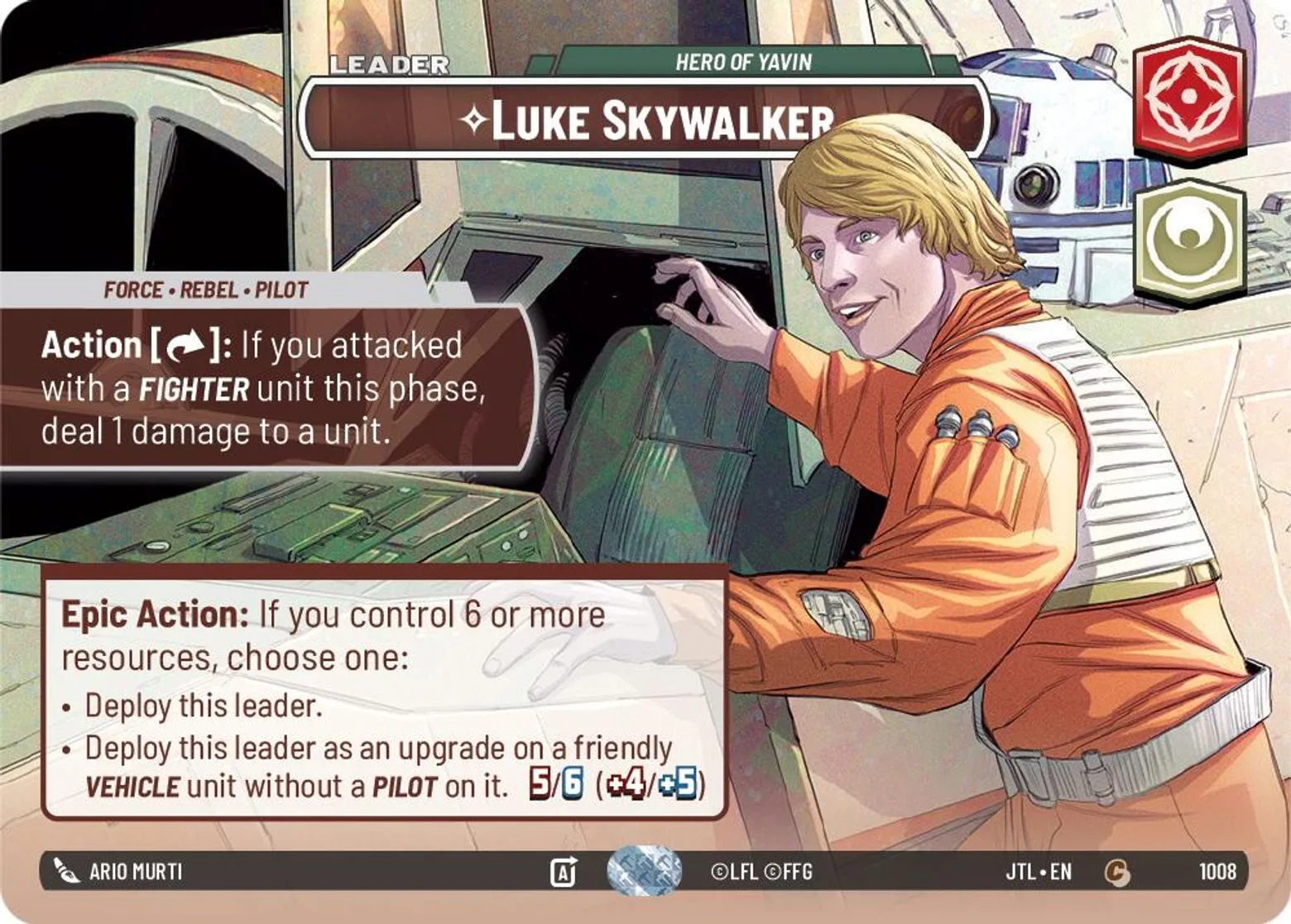 Luke Skywalker — Hero of Yavin