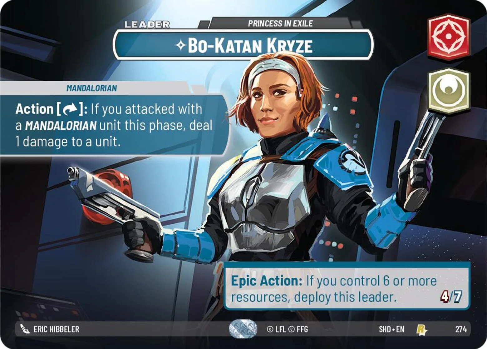 Bo-Katan Kryze — Princess in Exile