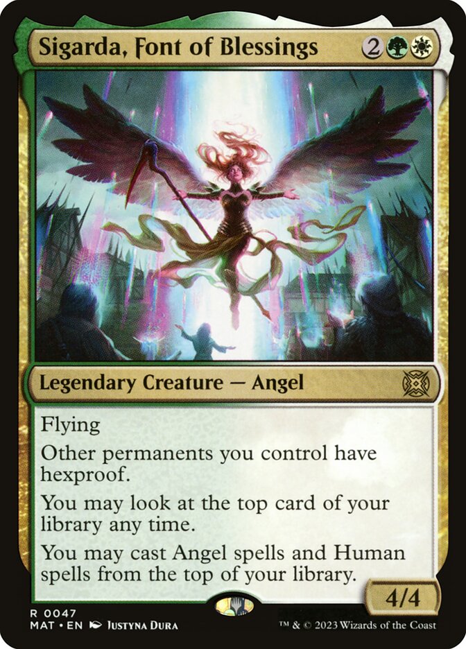 Sigarda, Font of Blessings