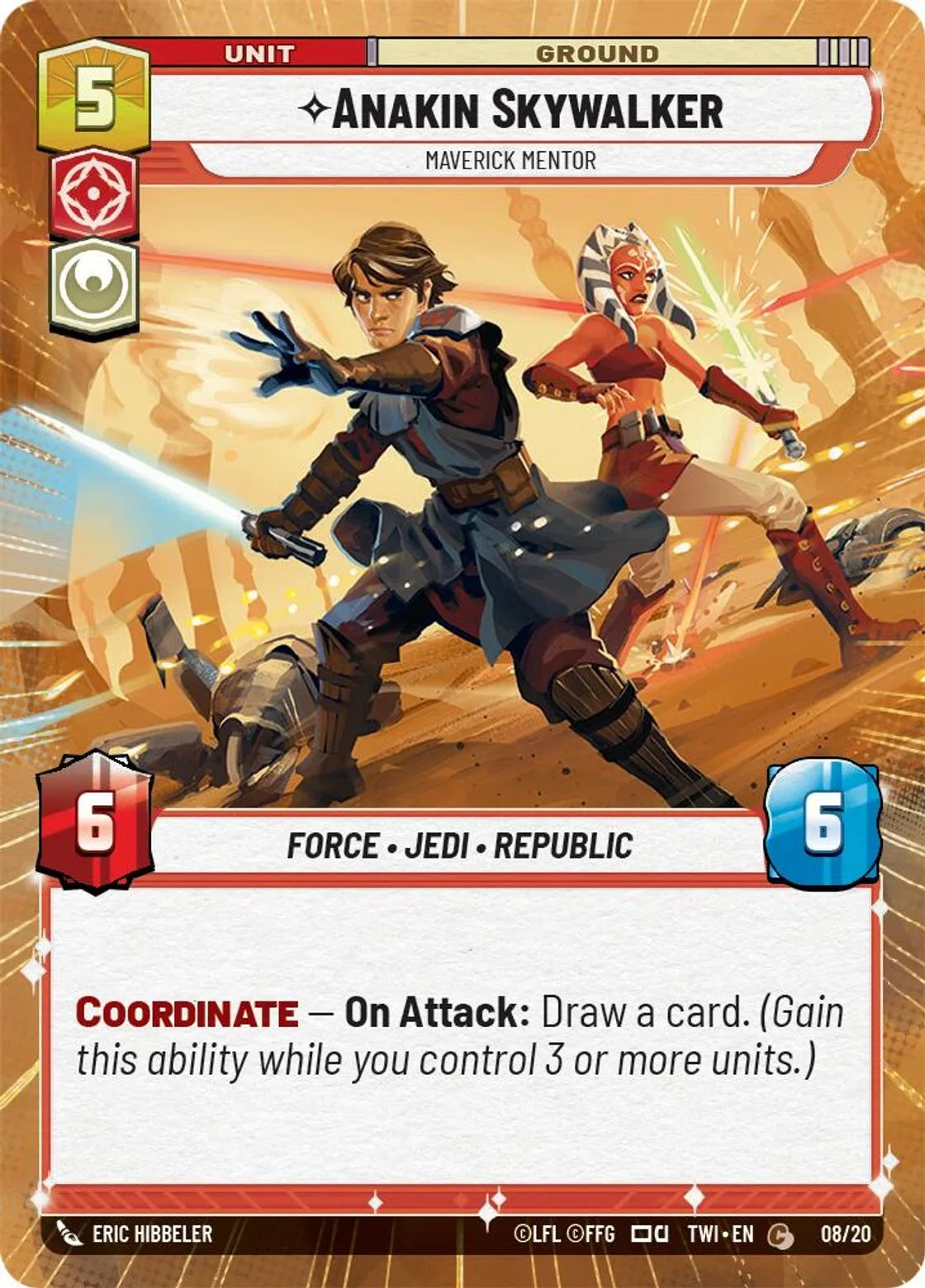 Anakin Skywalker — Maverick Mentor