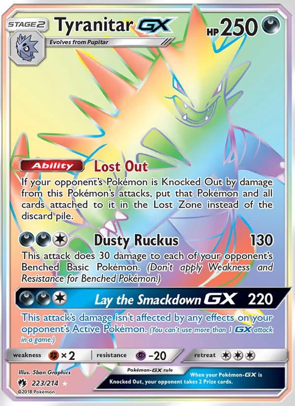 Tyranitar GX