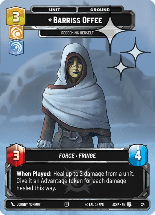 Barriss Offee — Redeeming Herself