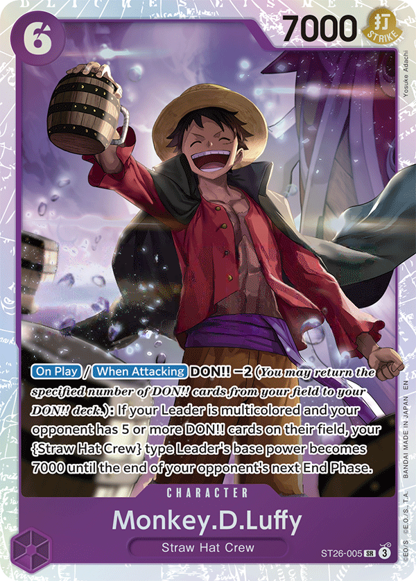 Starter Deck: PURPLE/BLACK Monkey.D.Luffy