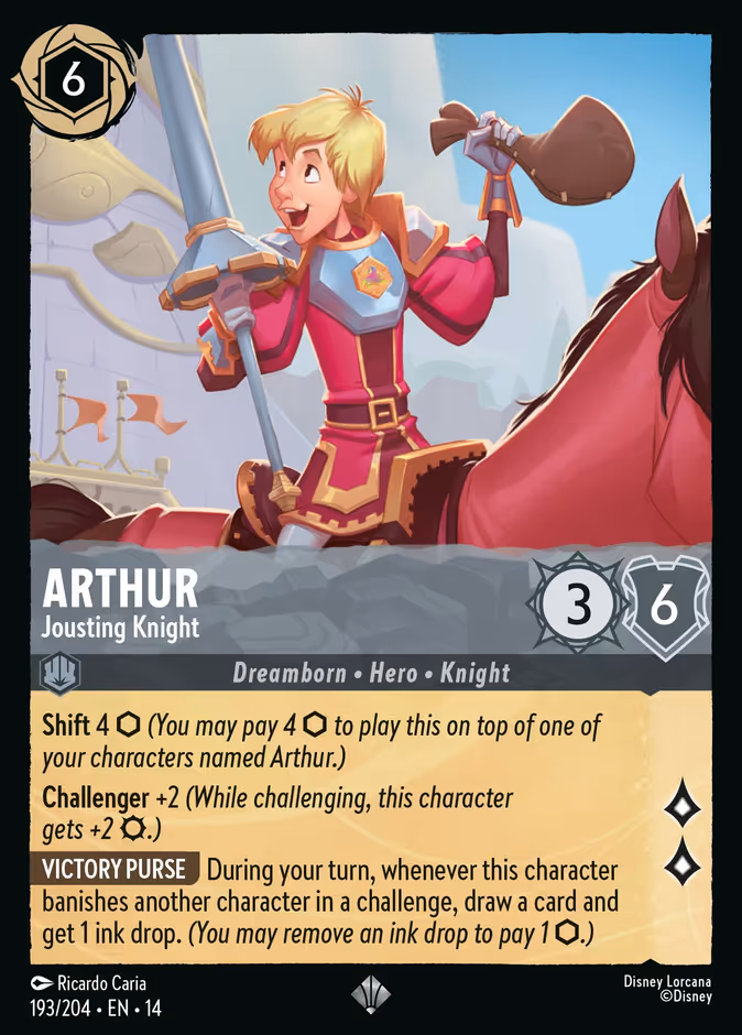 Arthur - Jousting Knight