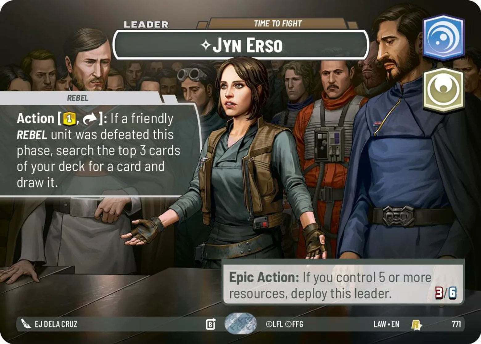Jyn Erso — Time to Fight