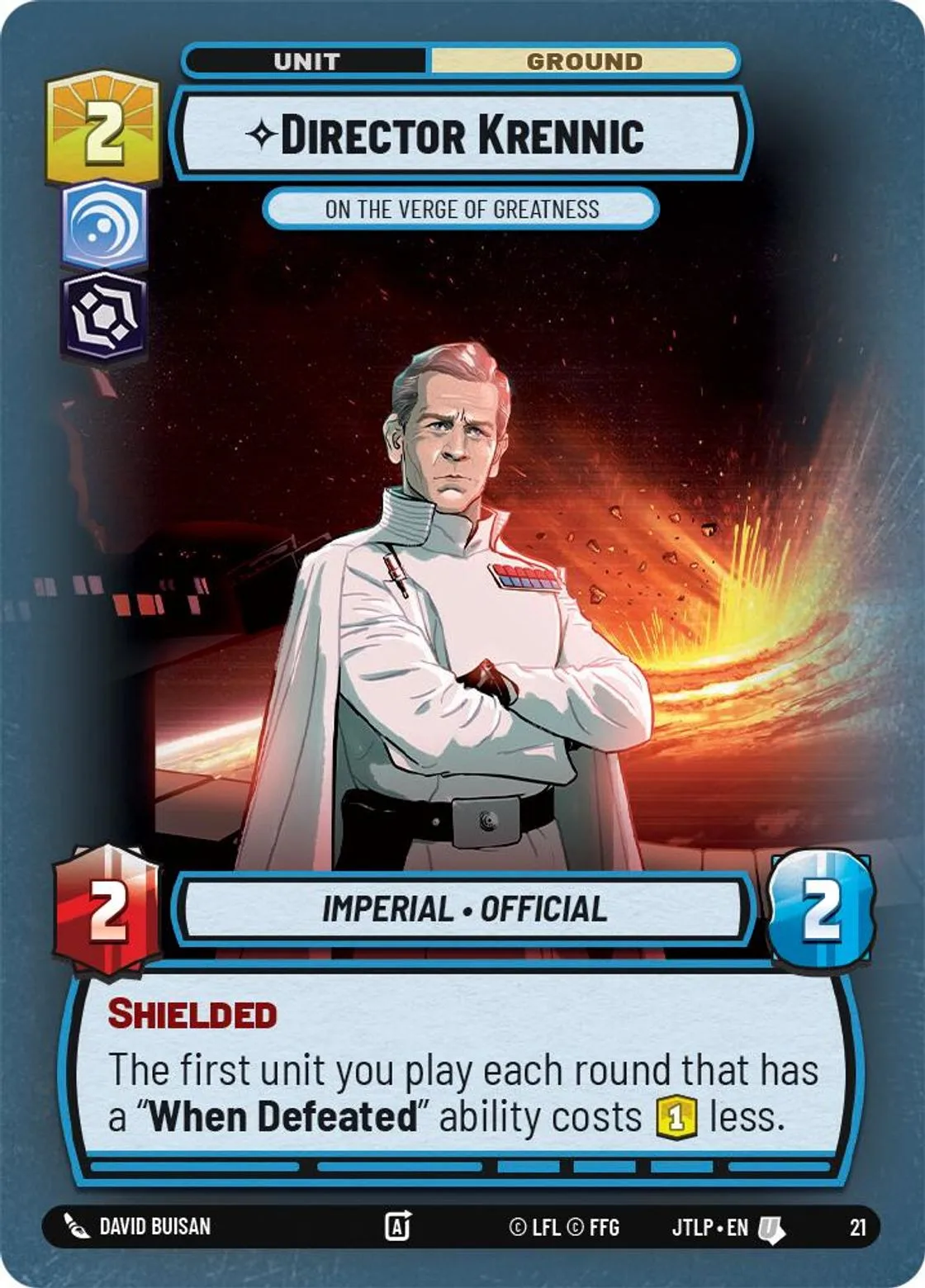 Director Krennic — On the Verge Of Greatness