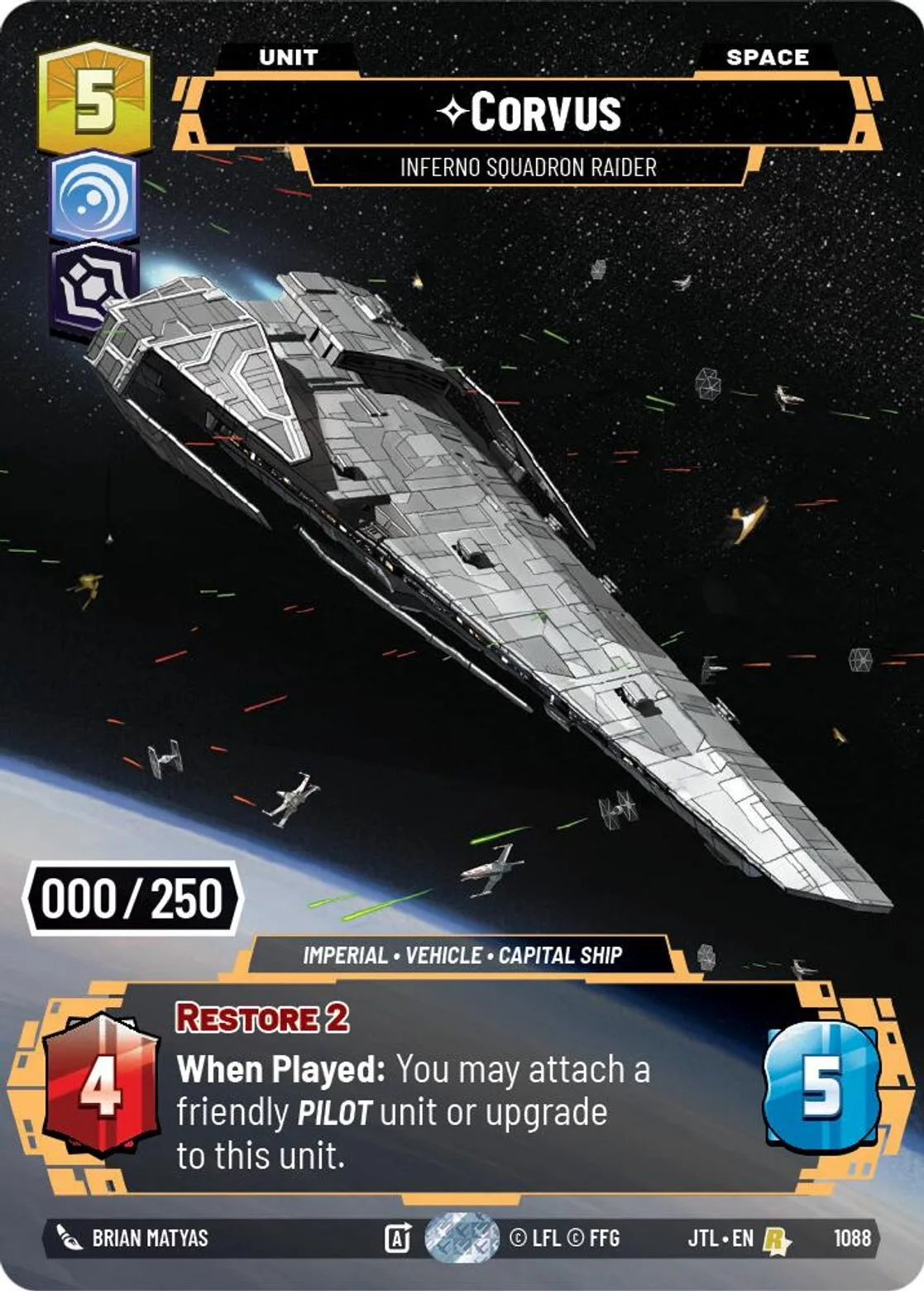 Corvus — Inferno Squadron Raider