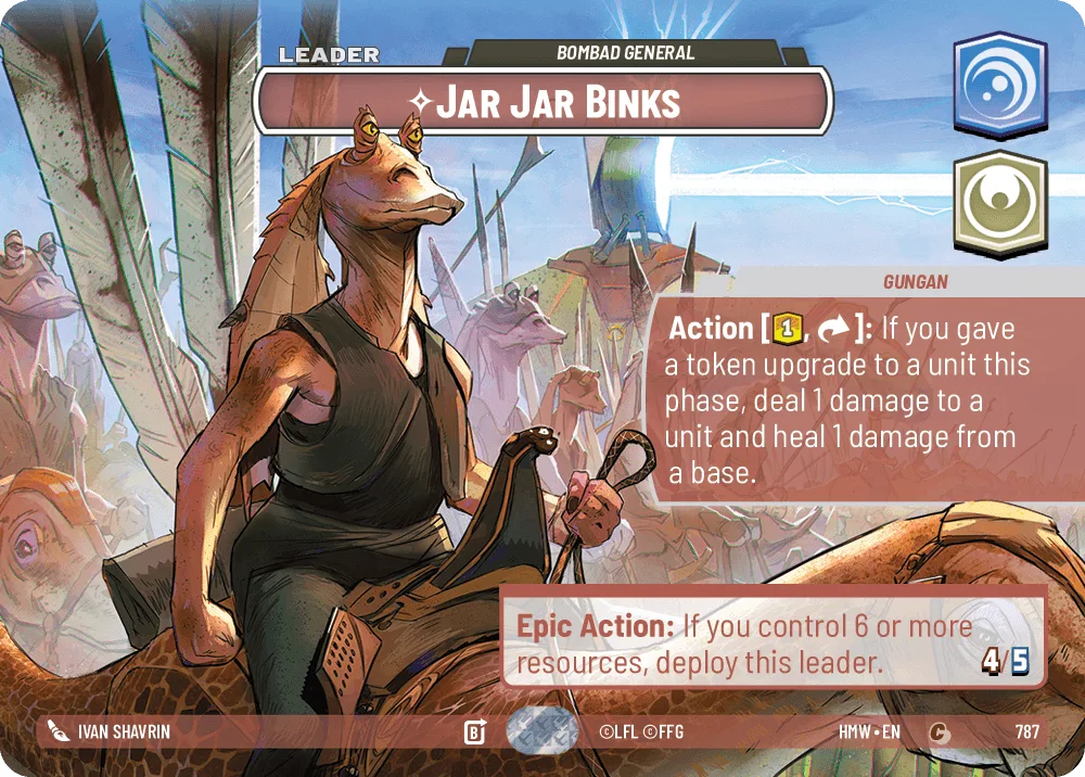 Jar Jar Binks — Bombad General