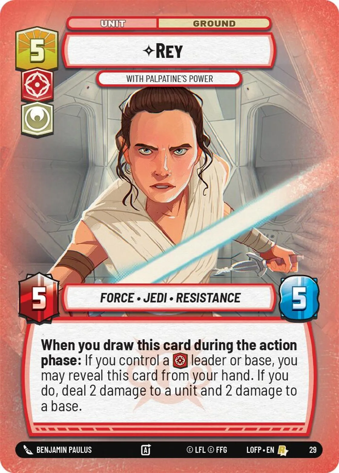 Rey — With Palpatine's Power