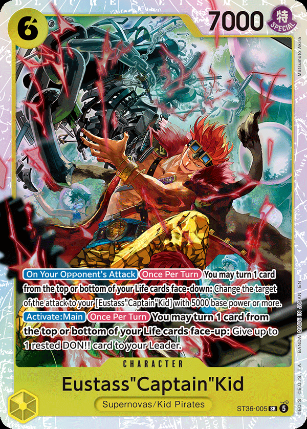 Starter Deck: YELLOW Eustass"Captain"Kid