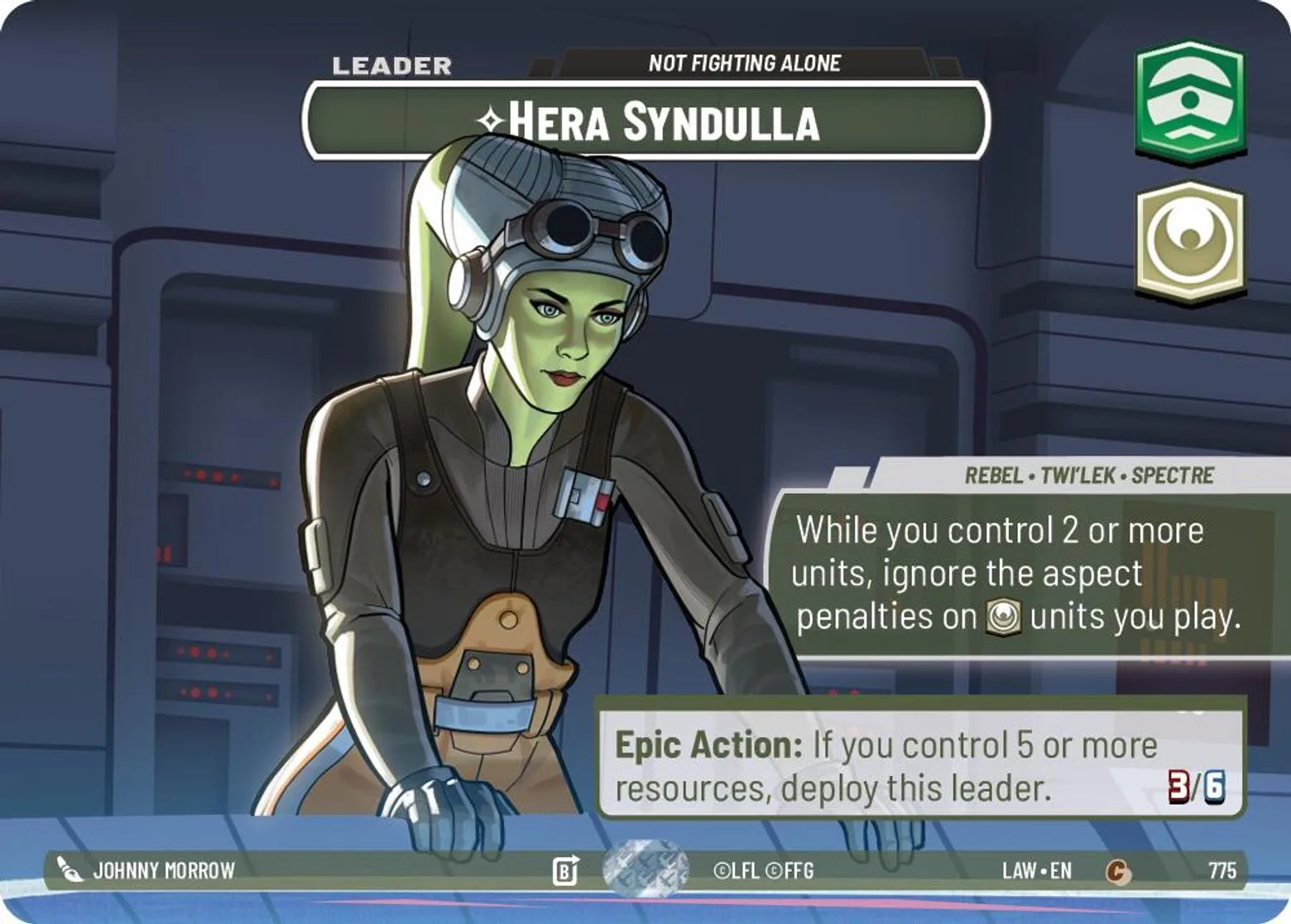 Hera Syndulla — Not Fighting Alone