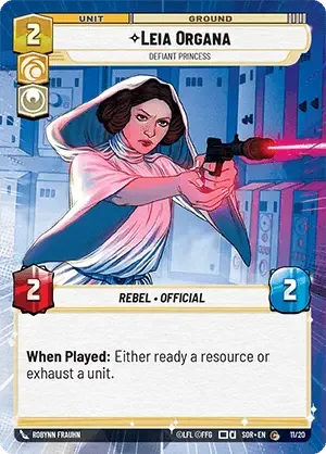 Leia Organa — Defiant Princess
