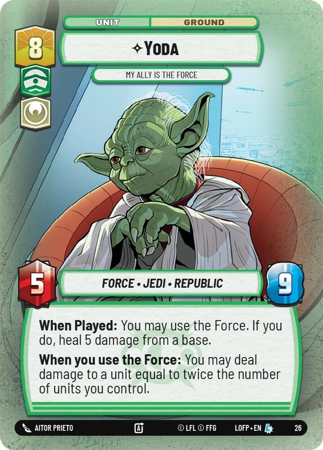 Yoda — My Ally is the Force