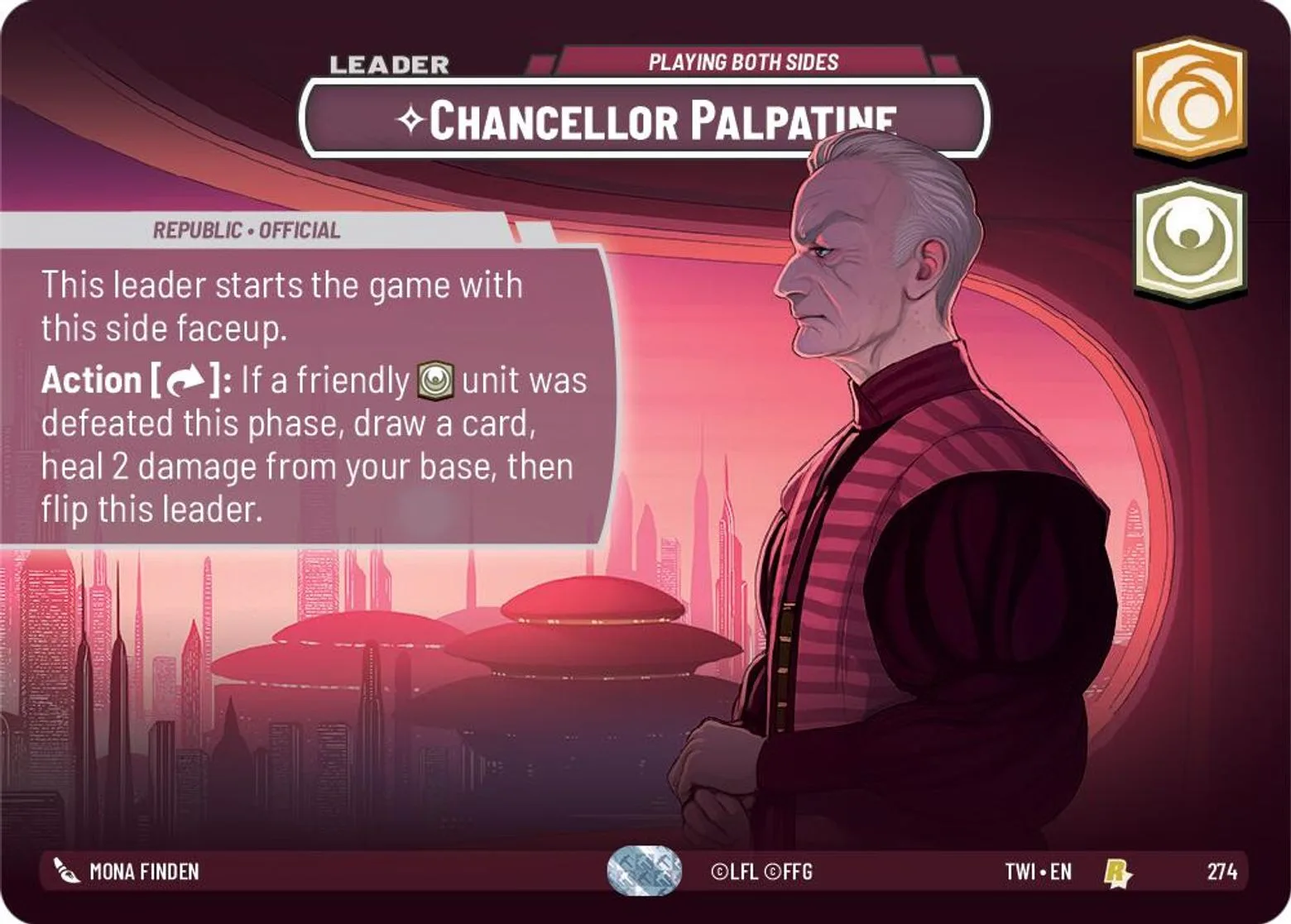 Chancellor Palpatine // Darth Sidious — Playing Both Sides