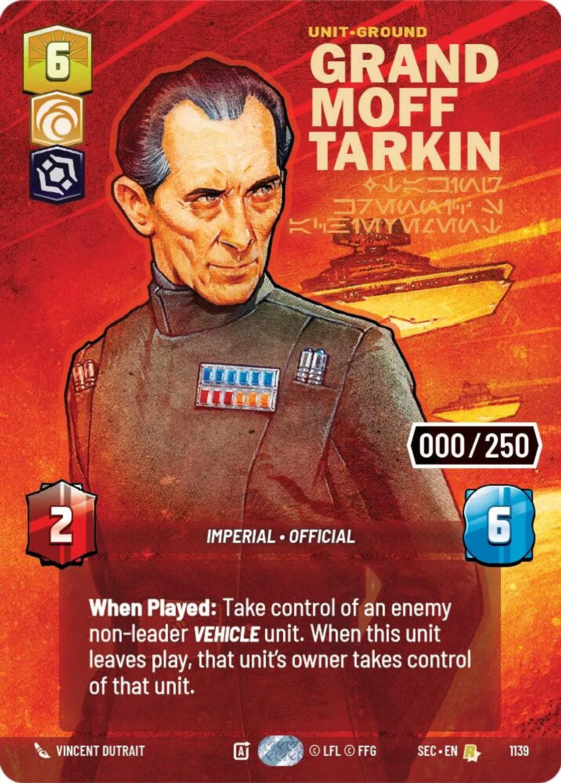 Grand Moff Tarkin — Taking Krennic's Achievement