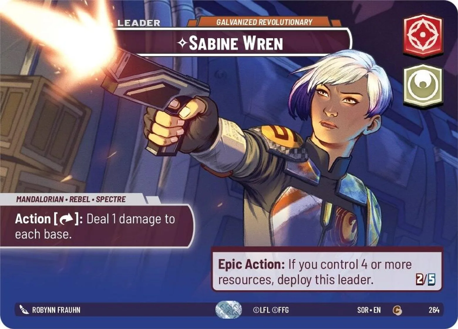 Sabine Wren — Galvanized Revolutionary