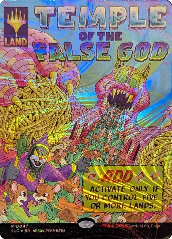 Temple of the False God