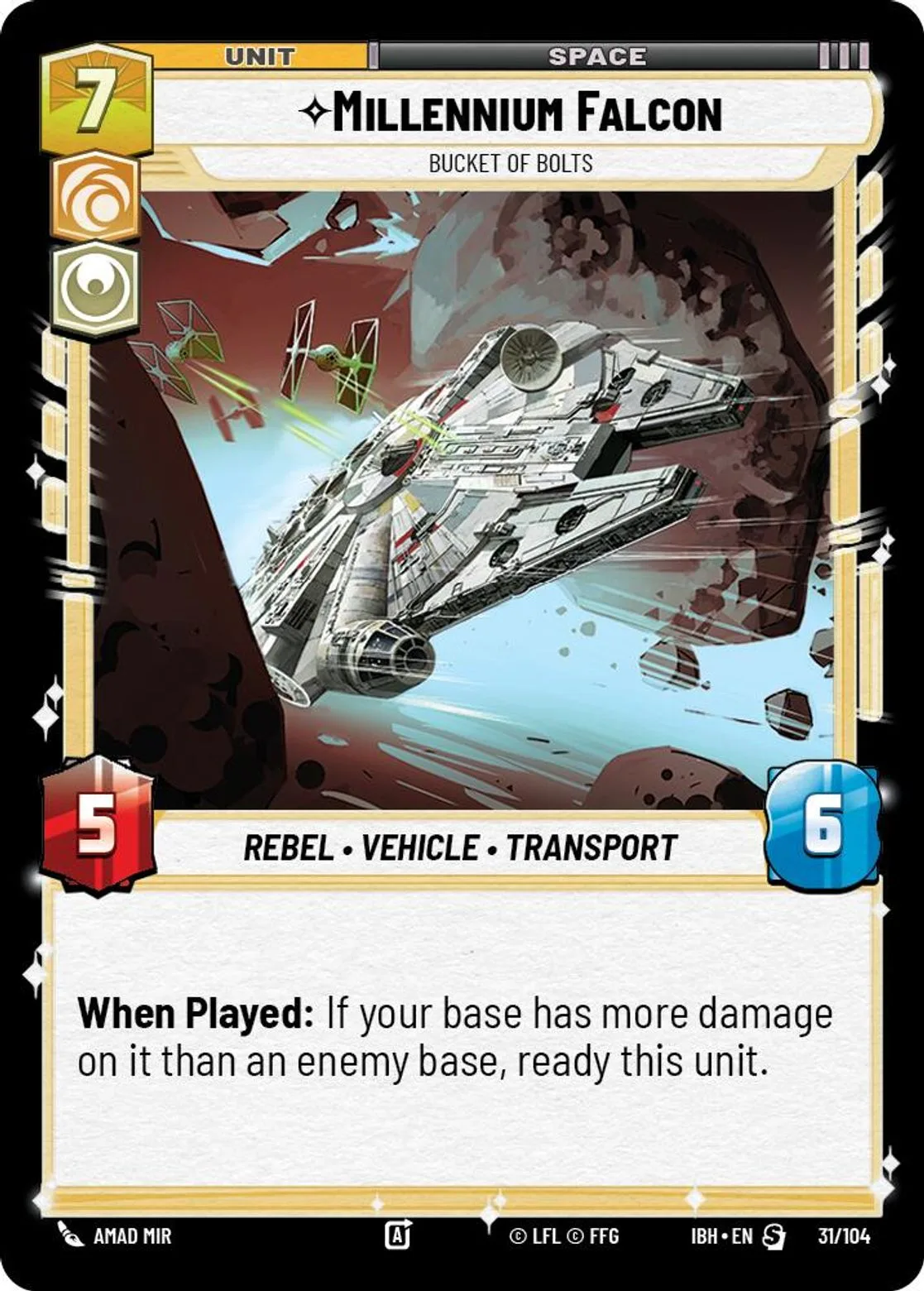 Millennium Falcon — Bucket of Bolts