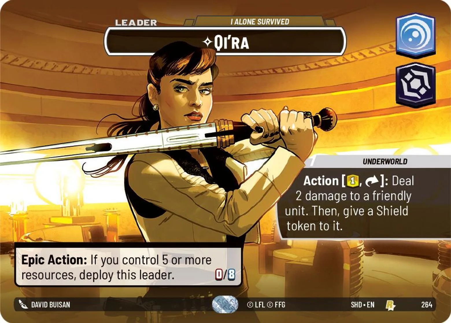 Qi'ra — I Alone Survived