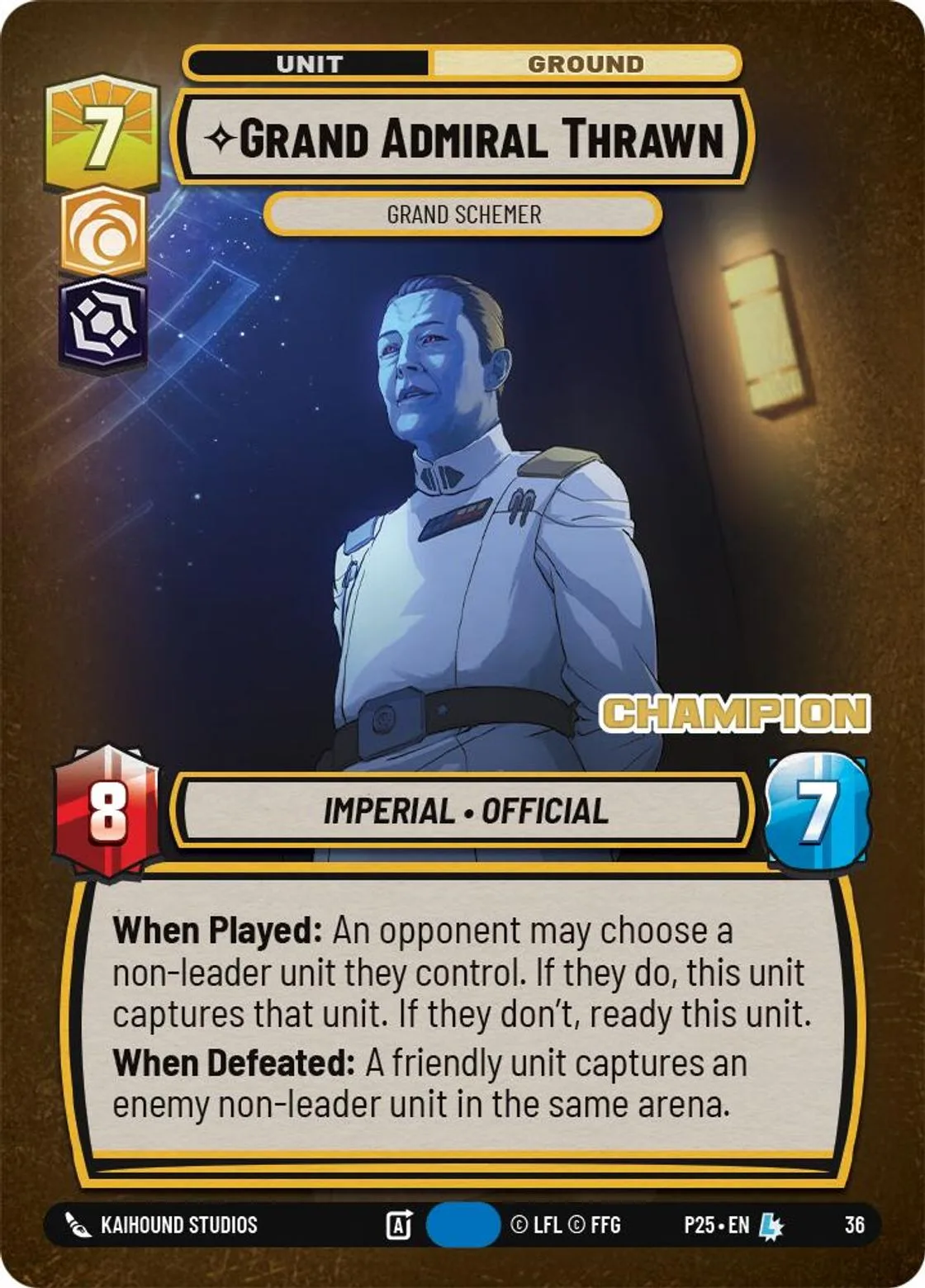 Grand Admiral Thrawn — Grand Schemer