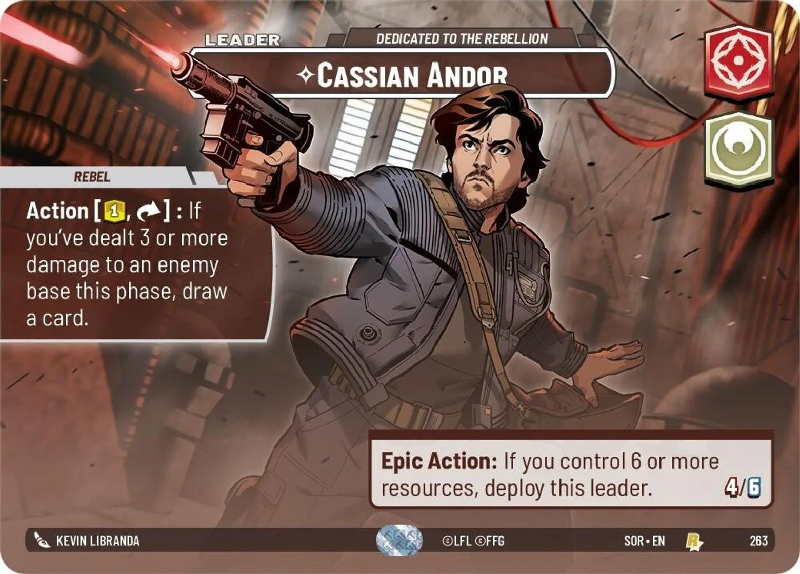 Cassian Andor — Dedicated to the Rebellion