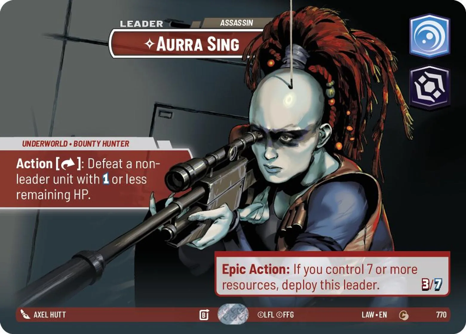 Aurra Sing — Assassin
