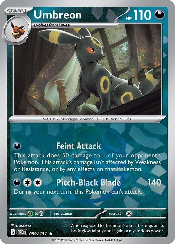 Umbreon #059 · Master Ball reverse