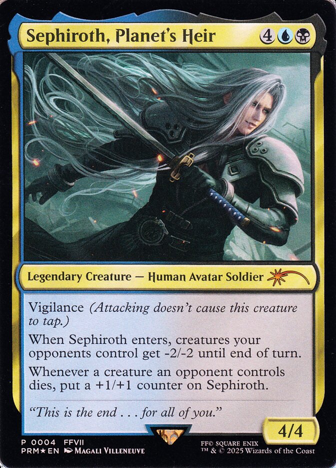 Sephiroth, Planet's Heir