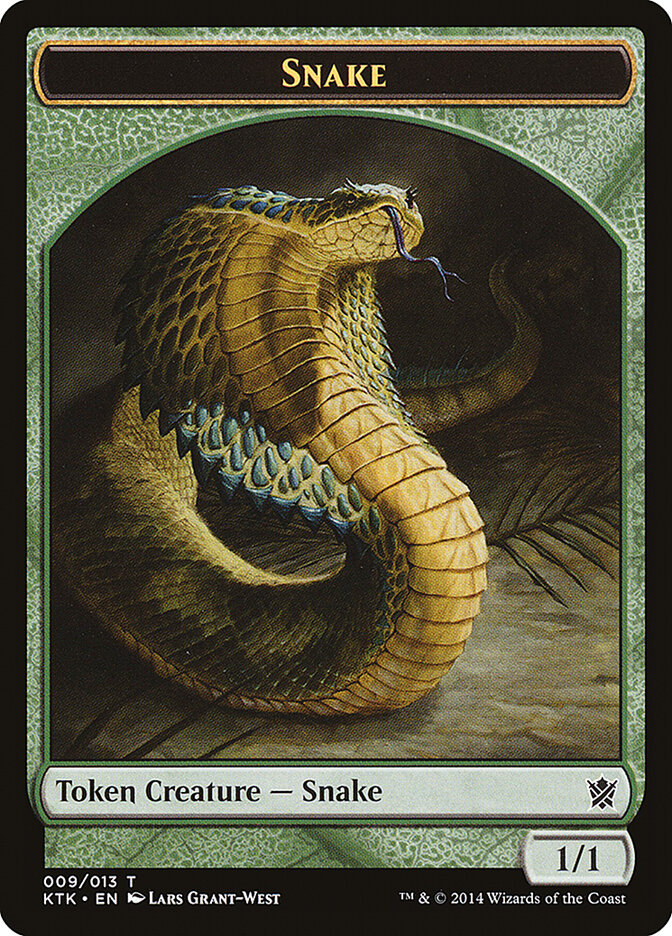Khans of Tarkir Tokens