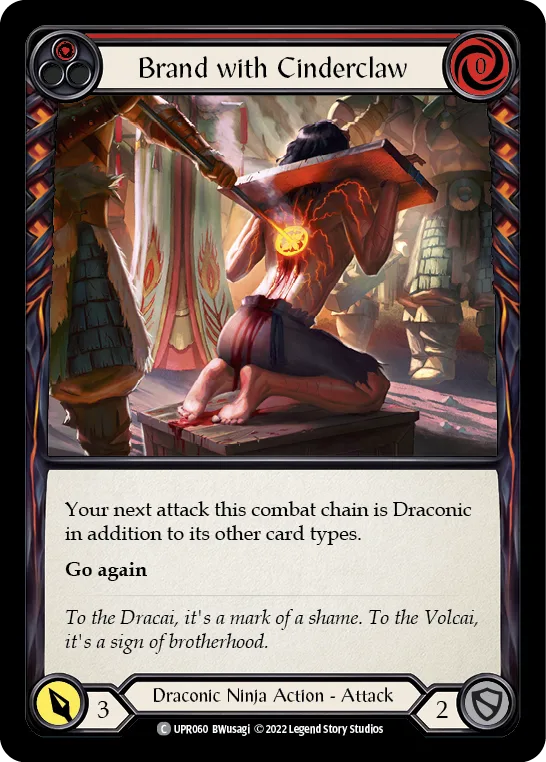 Brand with Cinderclaw