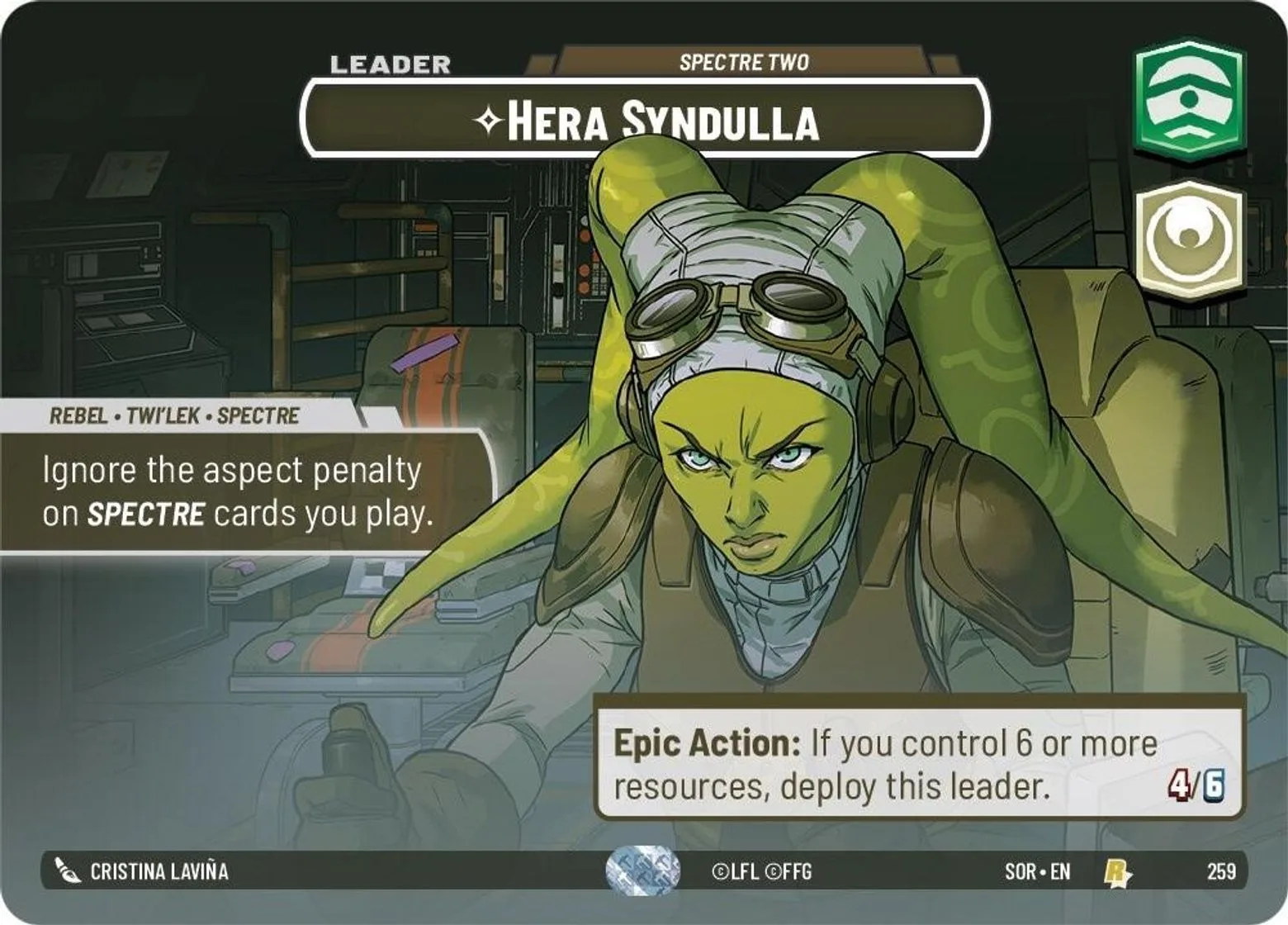 Hera Syndulla — Spectre Two