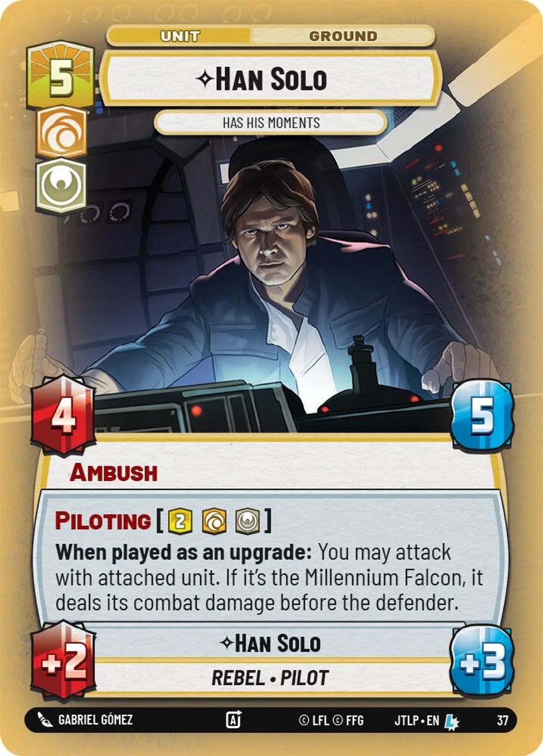 Han Solo — Has His Moments