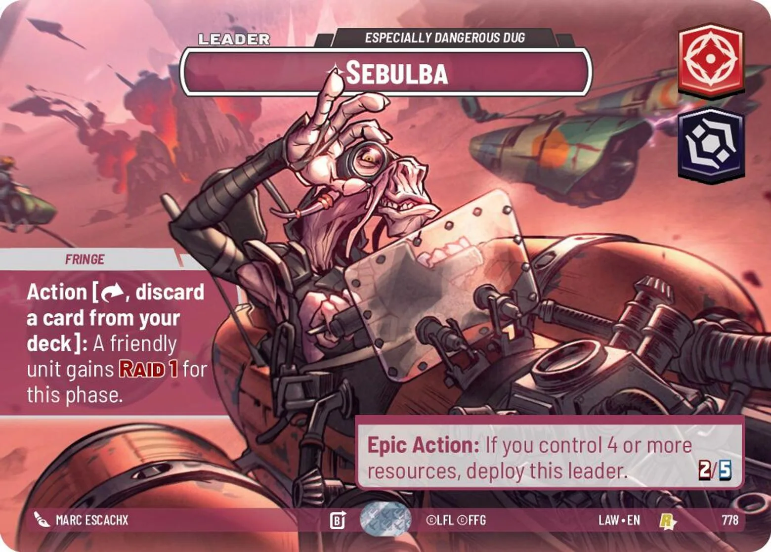 Sebulba — Especially Dangerous Dug