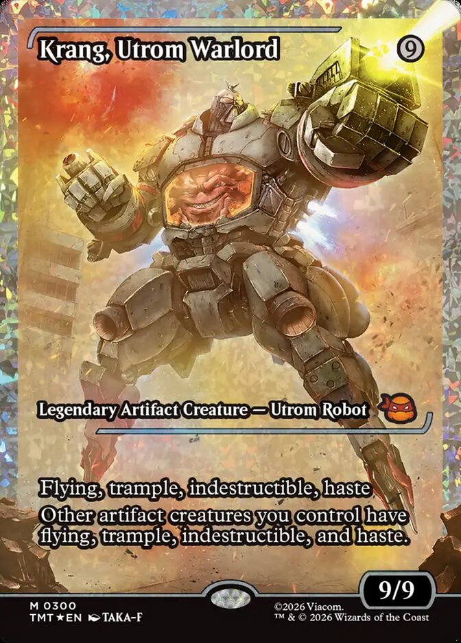 Krang, Utrom Warlord