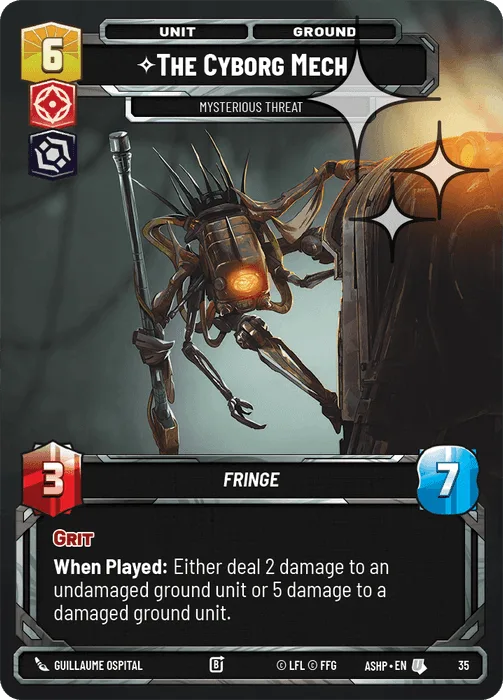 The Cyborg Mech — Mysterious Threat