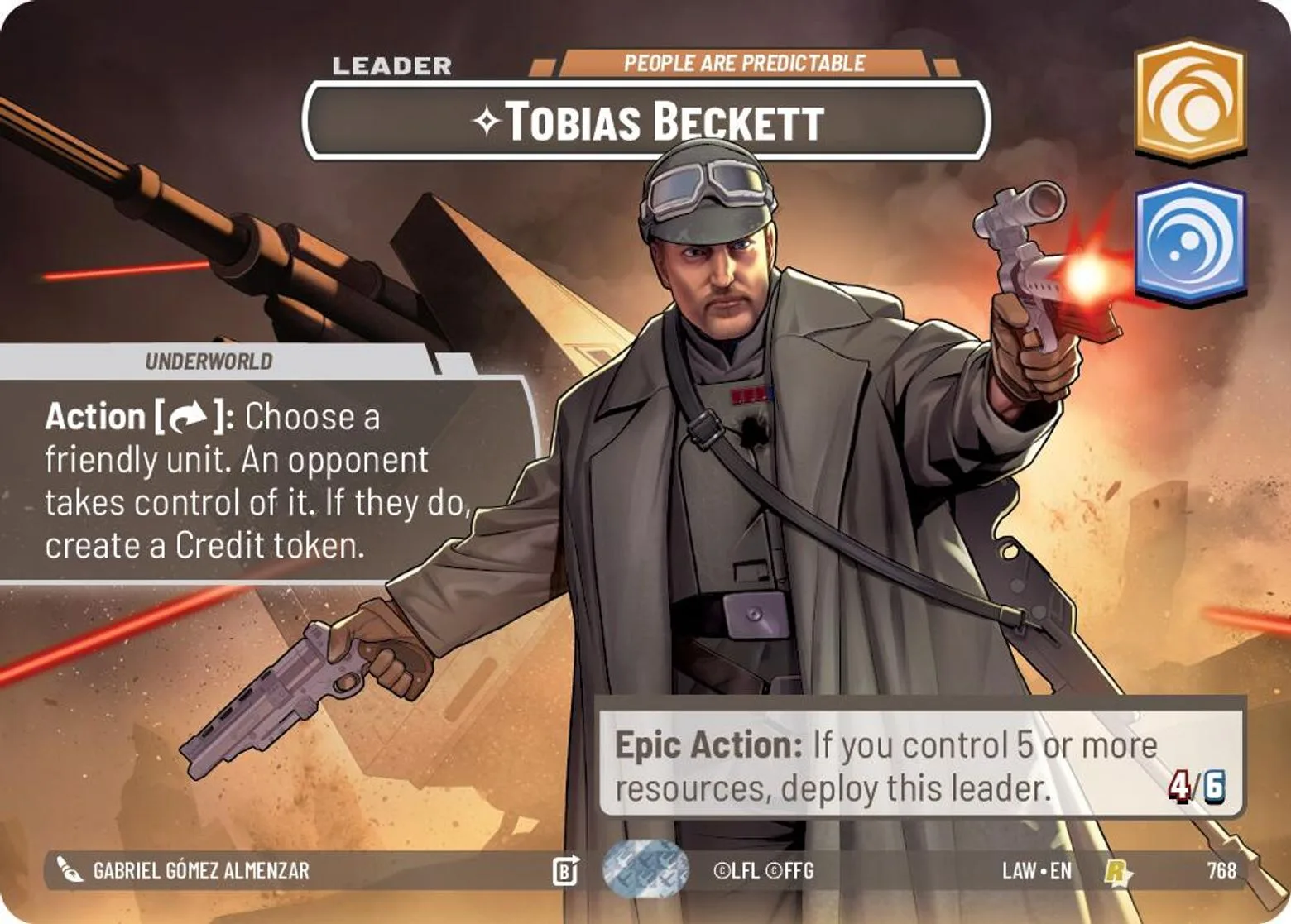 Tobias Beckett — People are Predictable