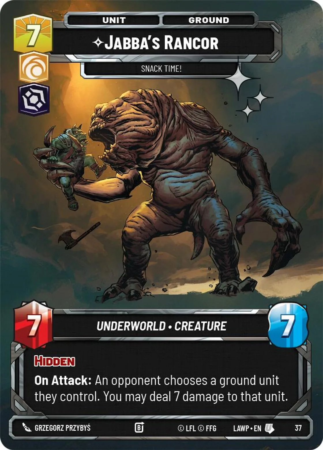 Jabba's Rancor — Snack Time!