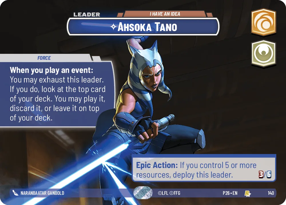Ahsoka Tano — I Have an Idea