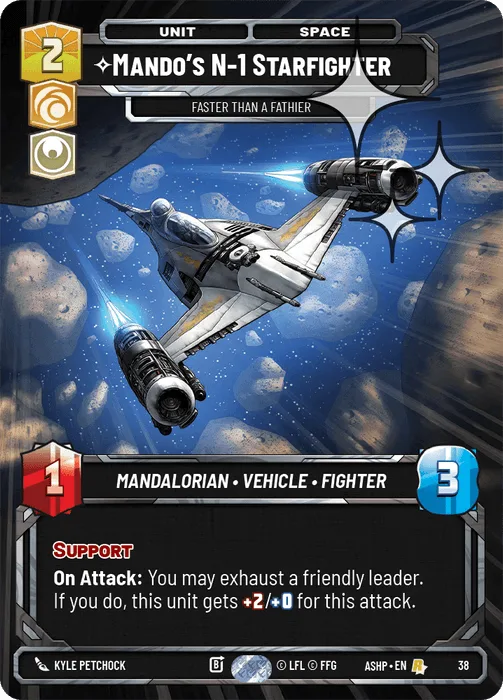 Mando's N-1 Starfighter — Faster than a Fathier