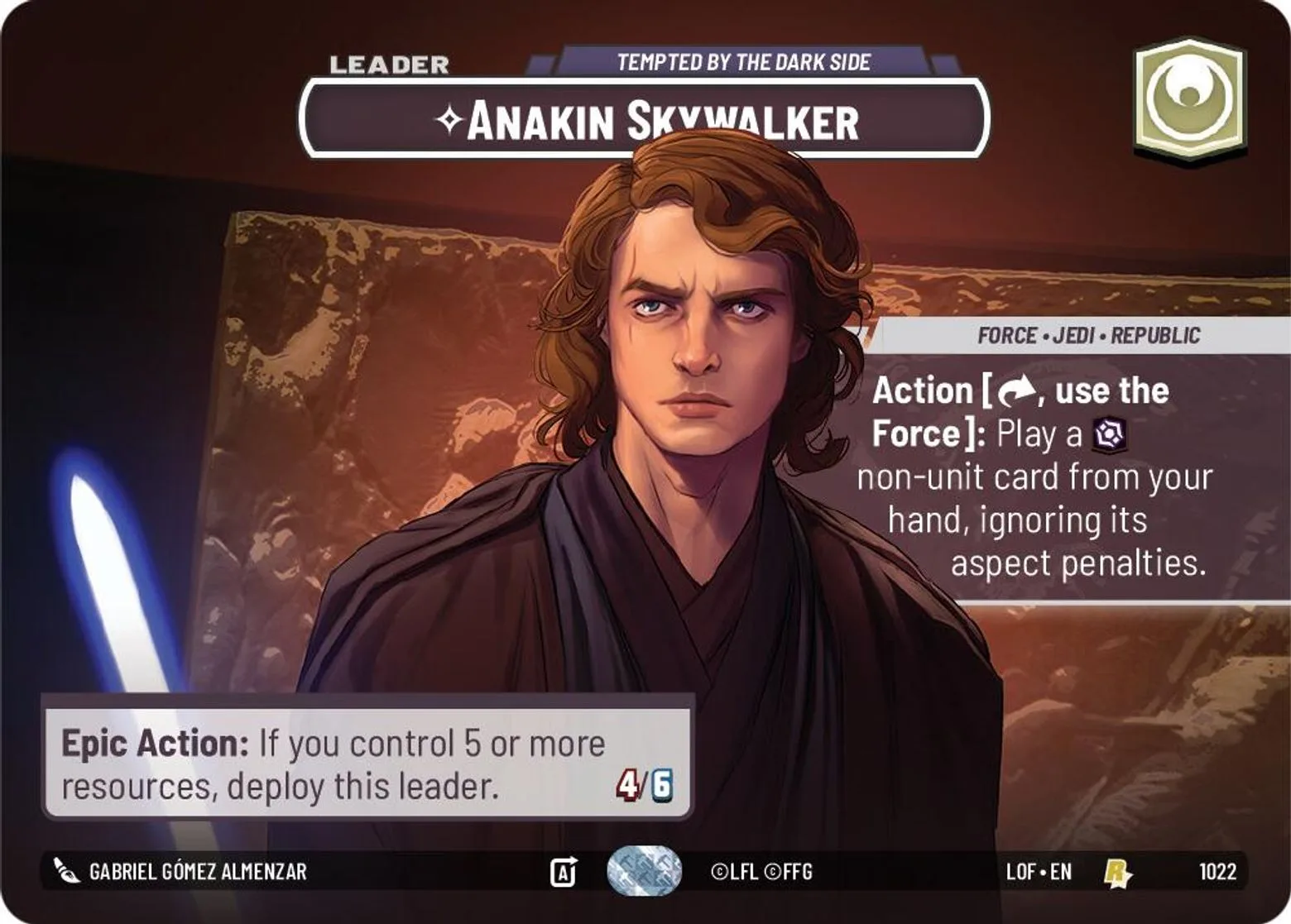 Anakin Skywalker — Tempted by the Dark Side