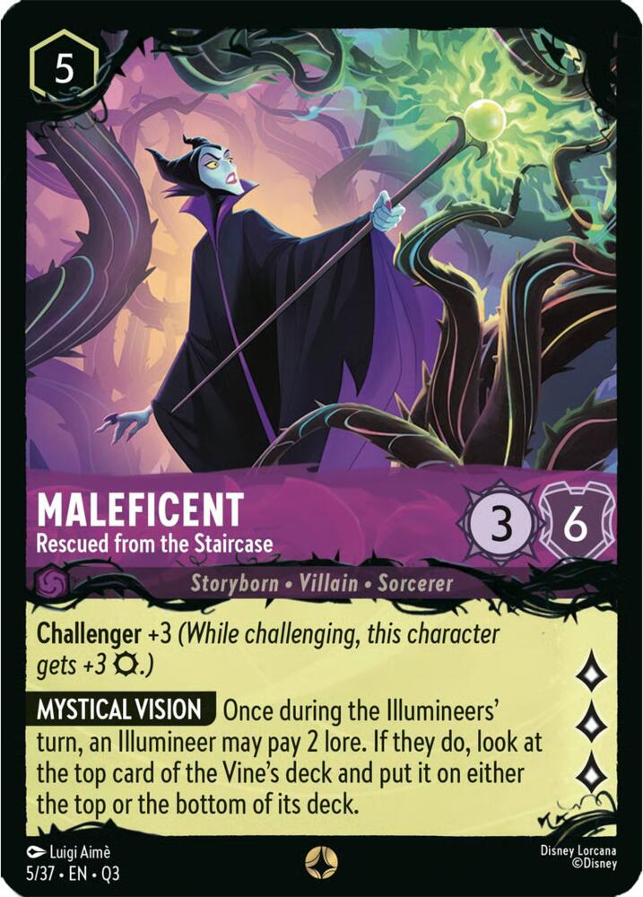 Maleficent - Rescued from the Staircase