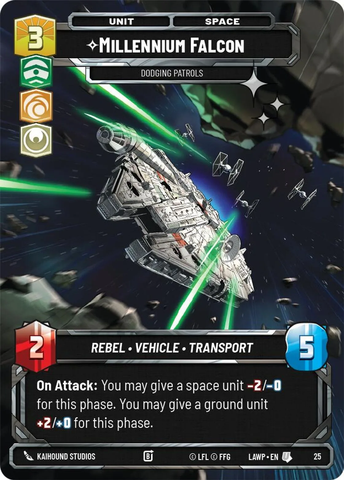 Millennium Falcon — Dodging Patrols
