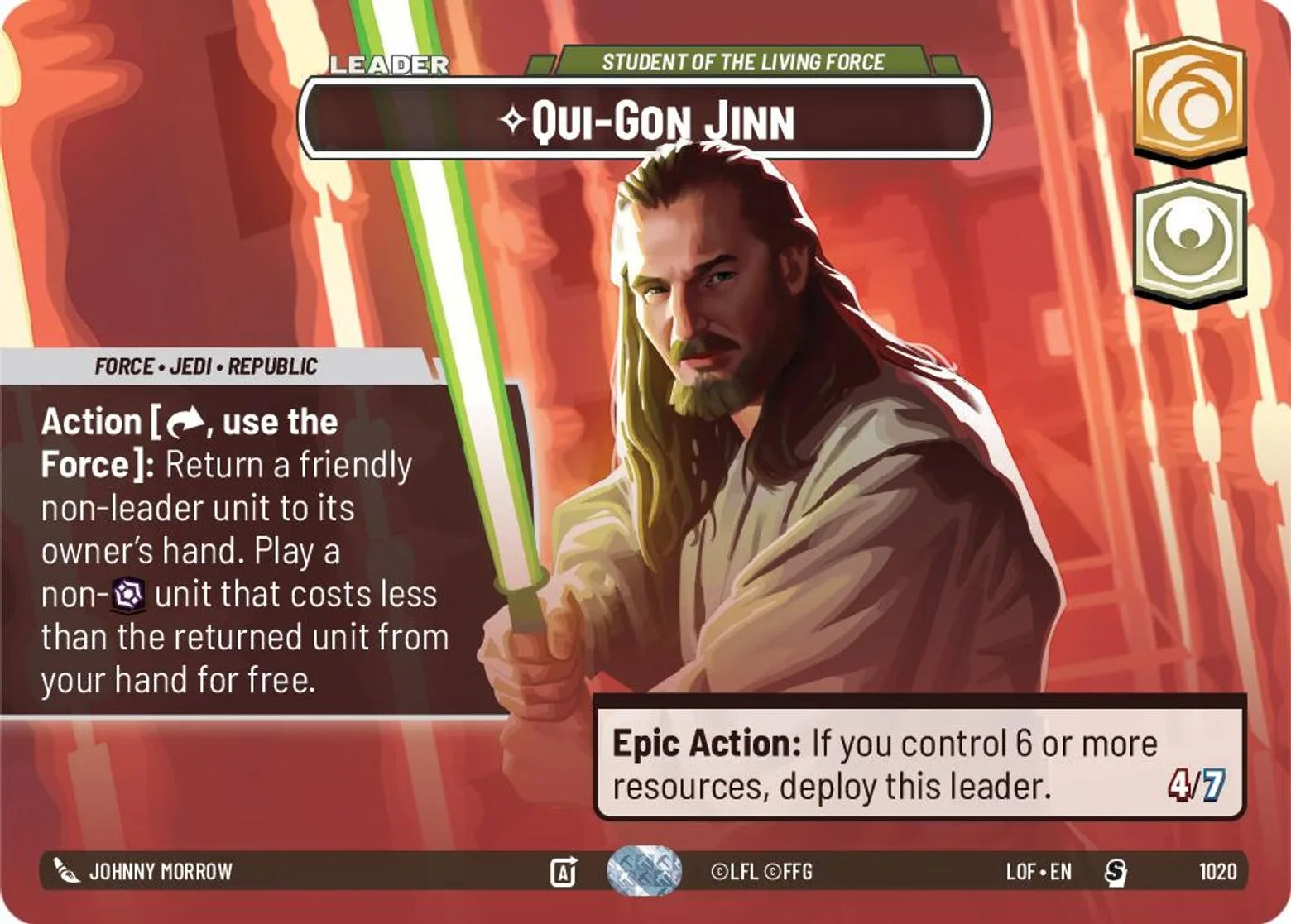 Qui-Gon Jinn — Student of the Living Force