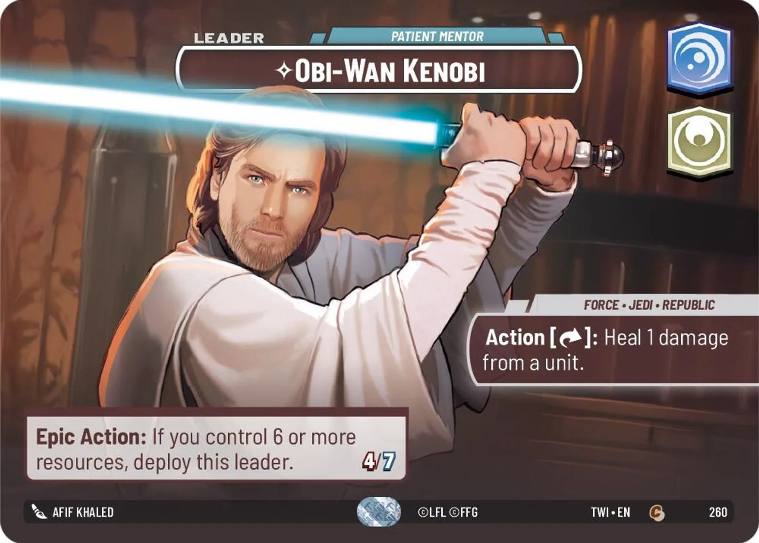 Obi-Wan Kenobi — Patient Mentor