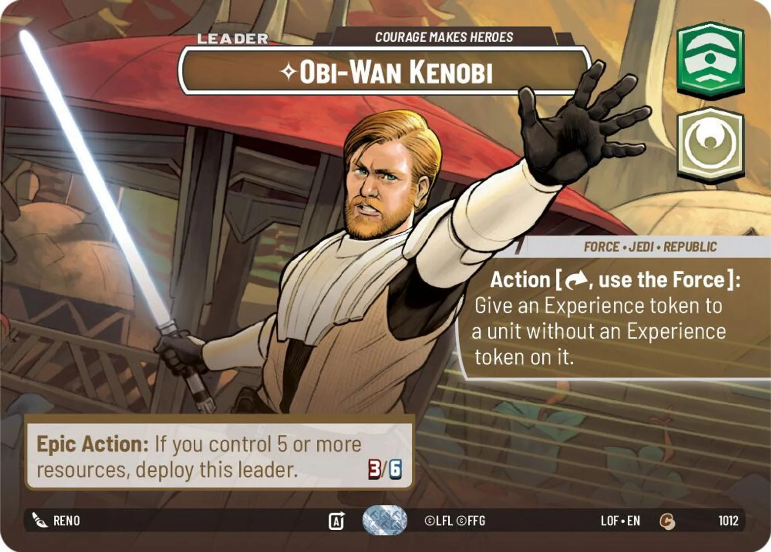 Obi-Wan Kenobi — Courage Makes Heroes