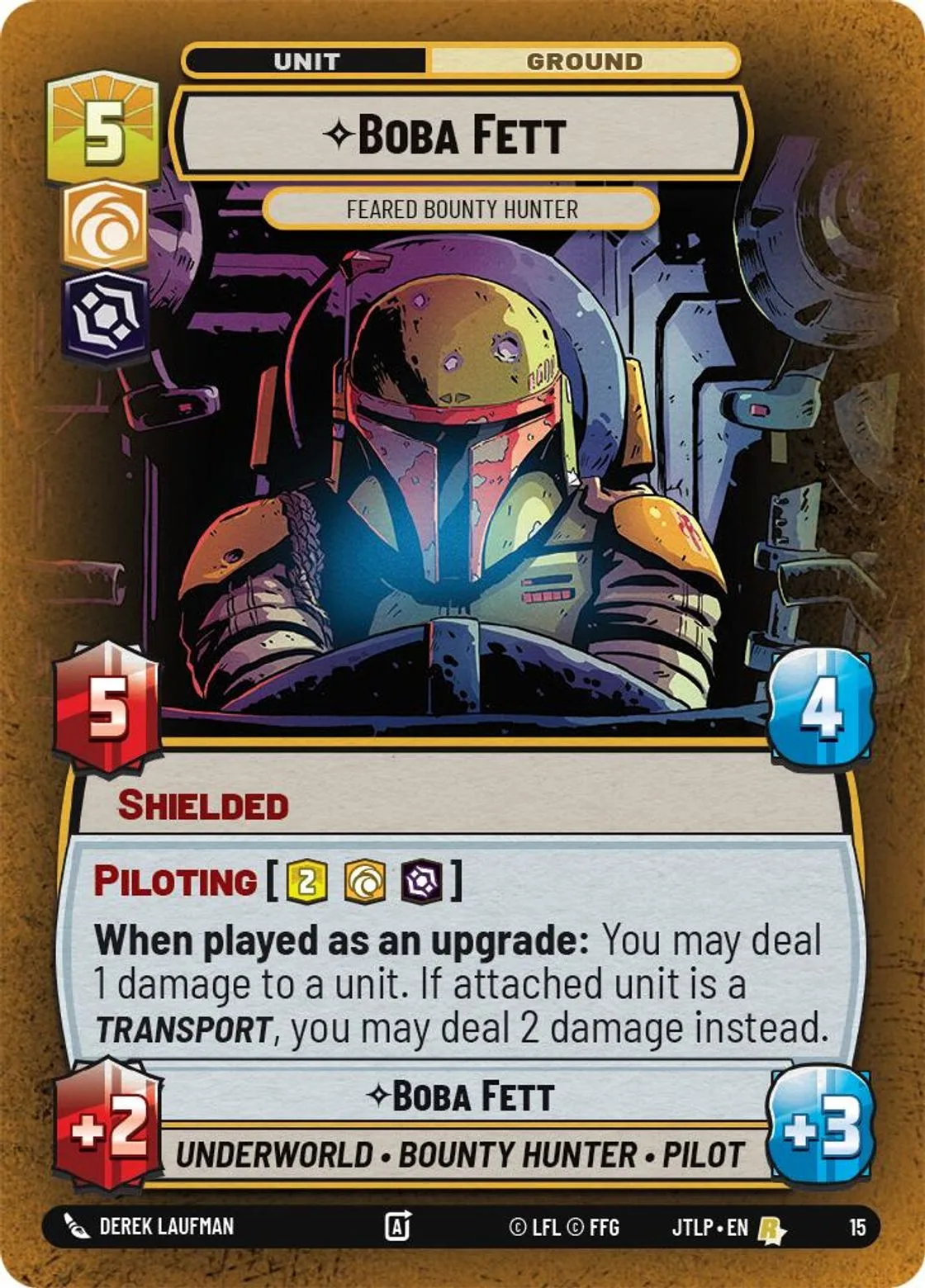 Boba Fett — Feared Bounty Hunter