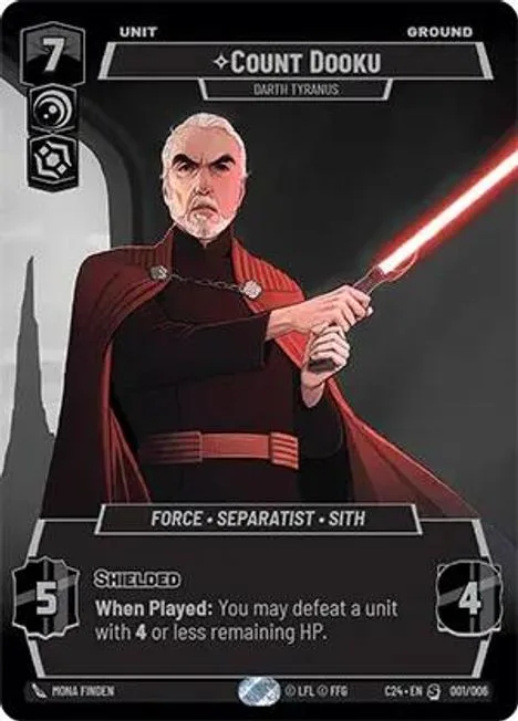 Count Dooku — Darth Tyrannus