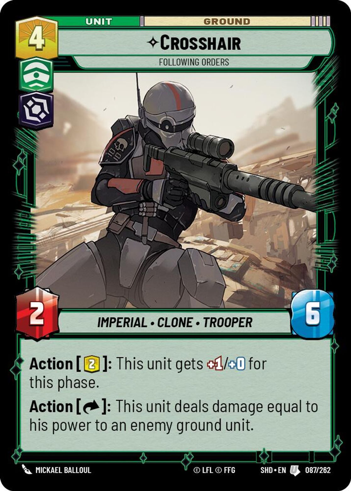 Crosshair — Following Orders