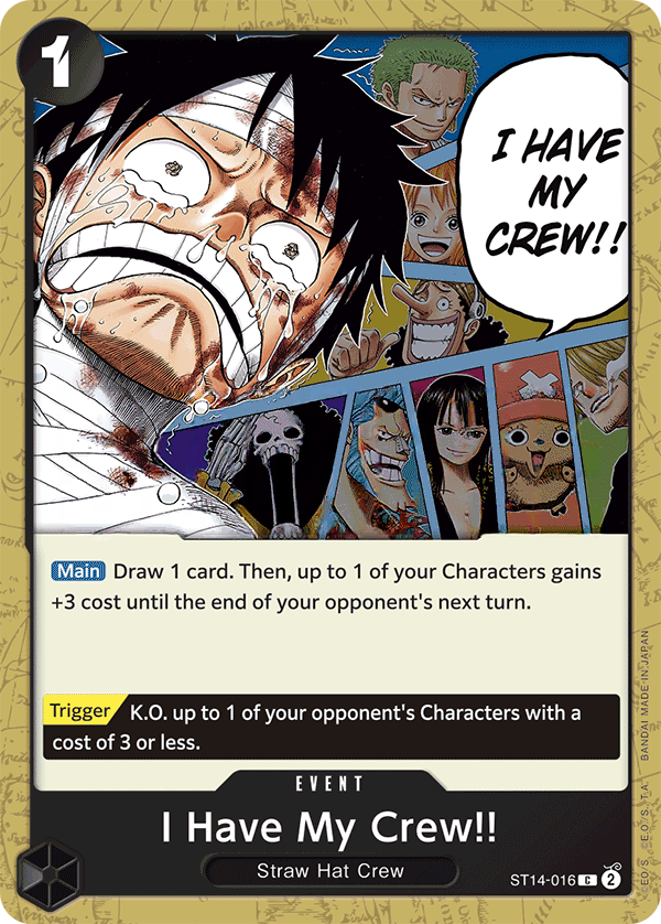 I Have My Crew!!